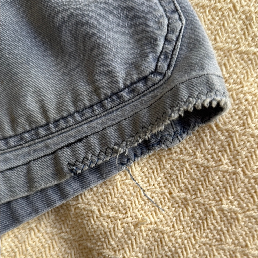 Vintage Light Blue Denim Chore Jacket, Medium - Picture 8 of 9